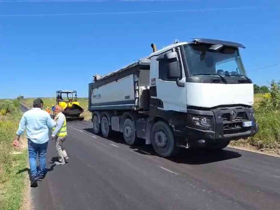 Immagine articolo: Consegnati i lavori di ripavimentazione della SP 43 Montevago-Porto Palo