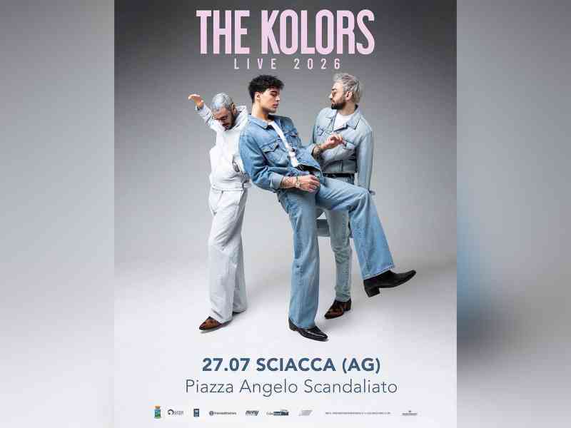 Immagine articolo: Sciacca: i The Kolors in concerto gratuito il 27 luglio in Piazza Scandaliato